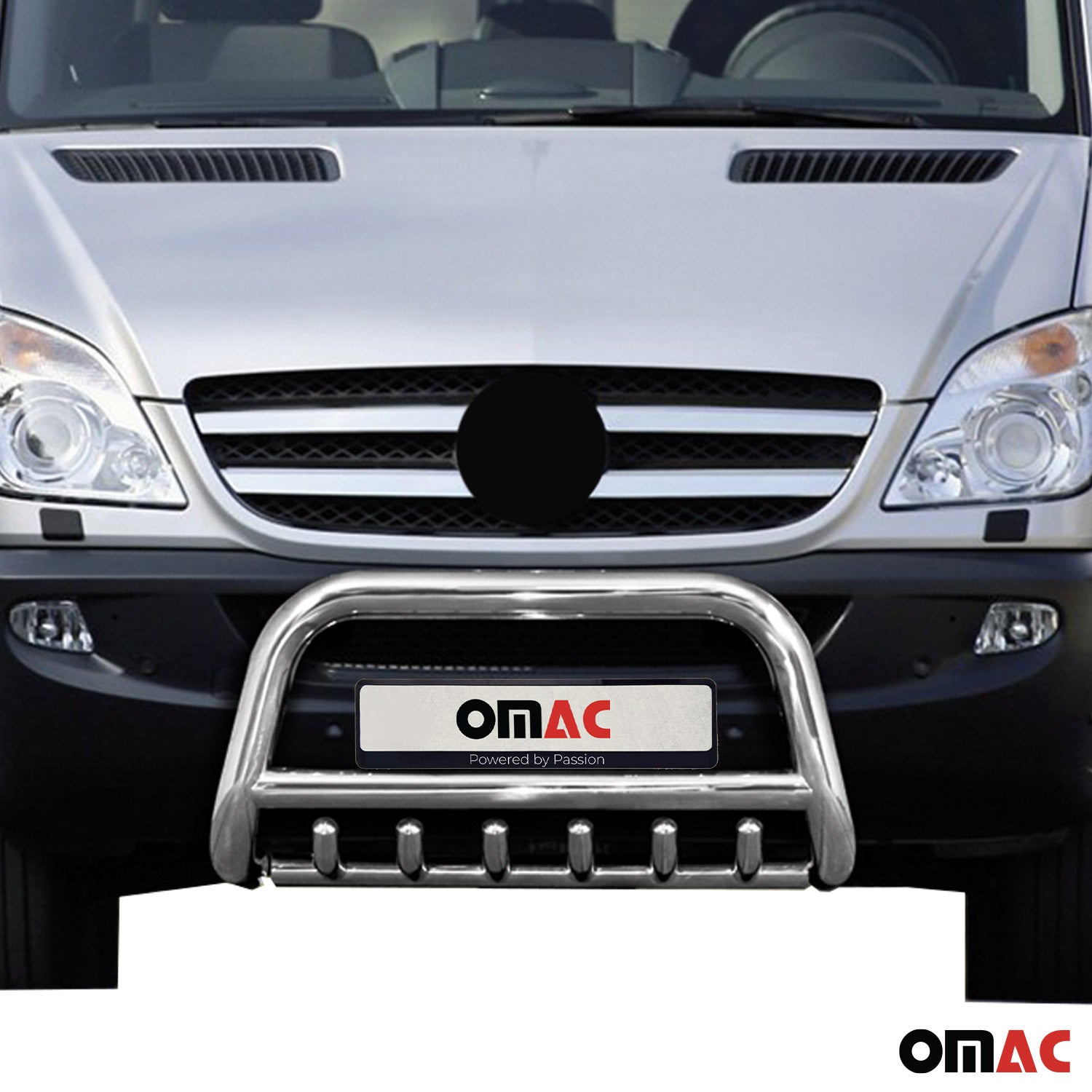 Frontbügel Frontschutzbügel für Mercedes Sprinter 2006-2013 mit ABE Stahl Silber