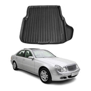 Kofferraumwanne Laderaumwanne für Mercedes E Klasse 2003-2009 Stufenheck Gummi