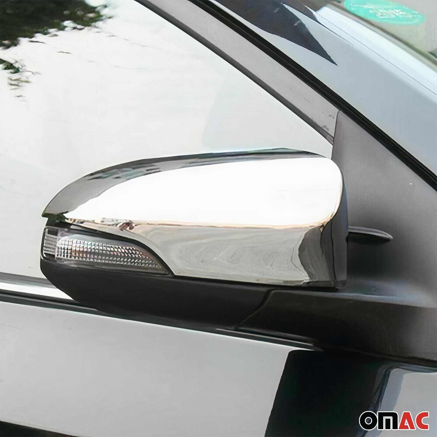 Spiegelkappen Spiegelabdeckung für Toyota Corolla 2013-2019 Chrom ABS Silber