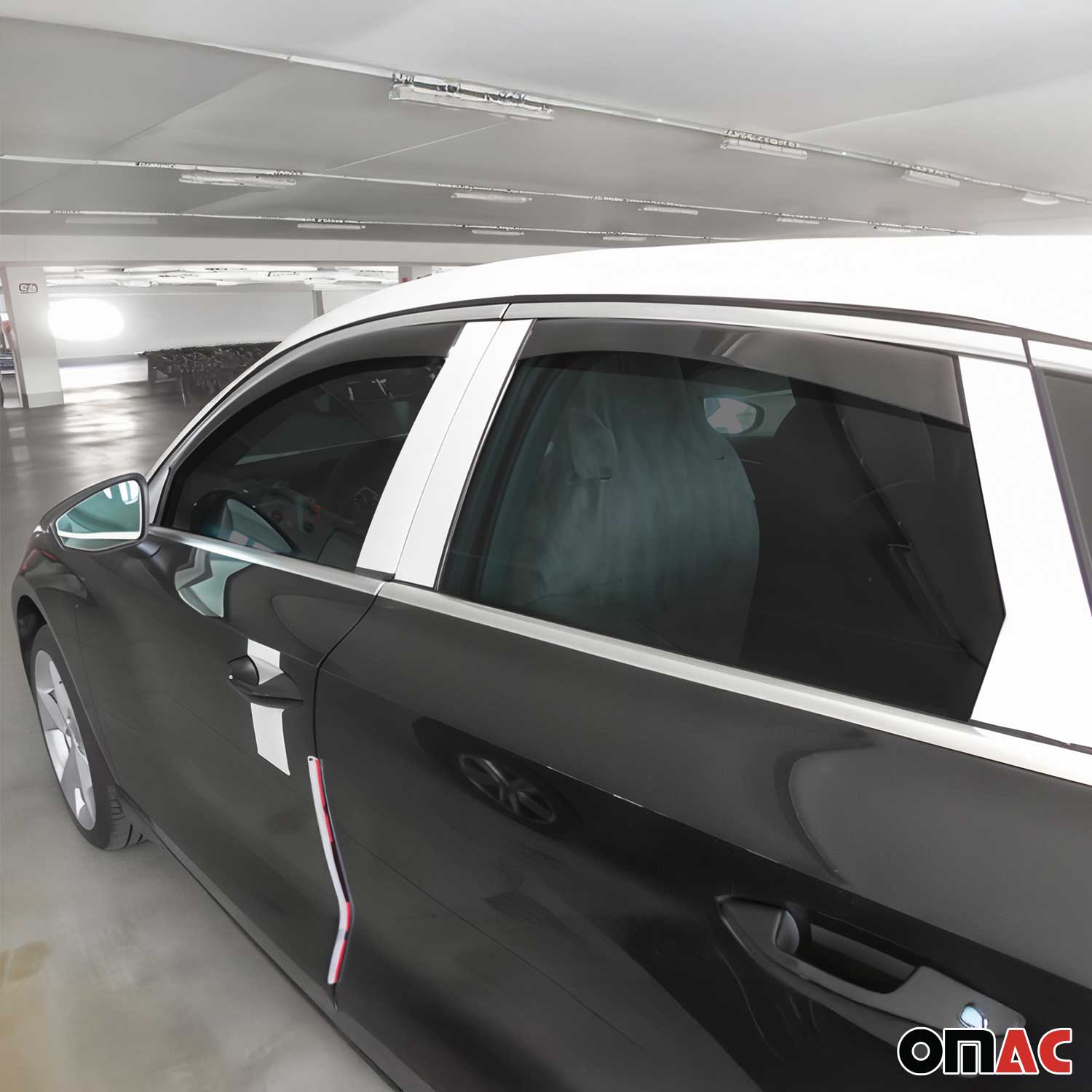 Windabweiser Regenabweiser für Audi A3 8Y Sportback 2020-2025 Dunkel Acryl 4tlg