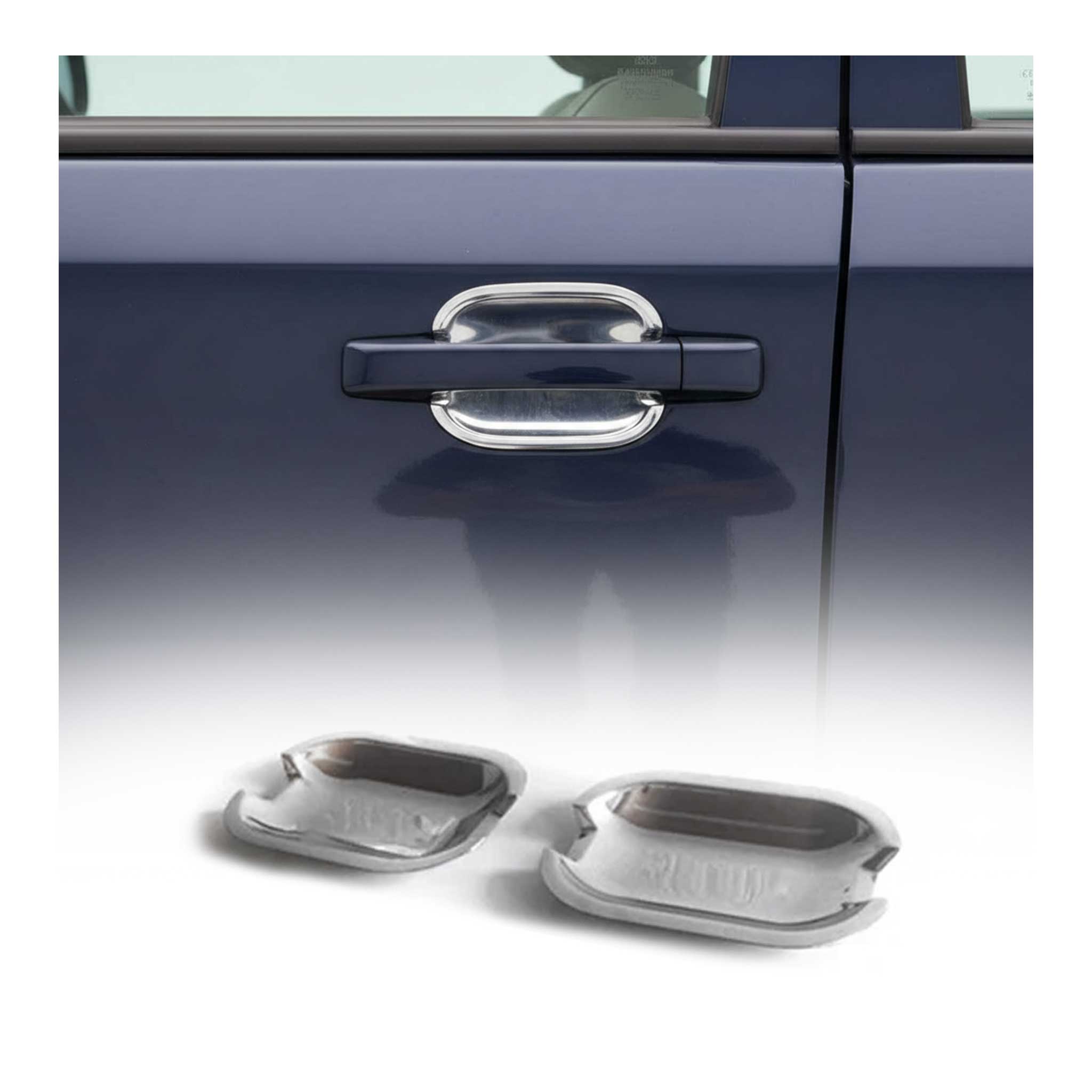 Türgriffschalen Türgriffmulden für Mercedes C Klasse W202 1994-2000 Chrom 2x