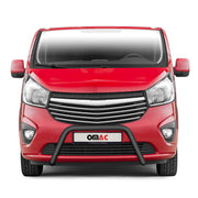 Frontbügel Frontschutzbügel für Opel Vivaro B 2014-2019 mit ABE Stahl Schwarz