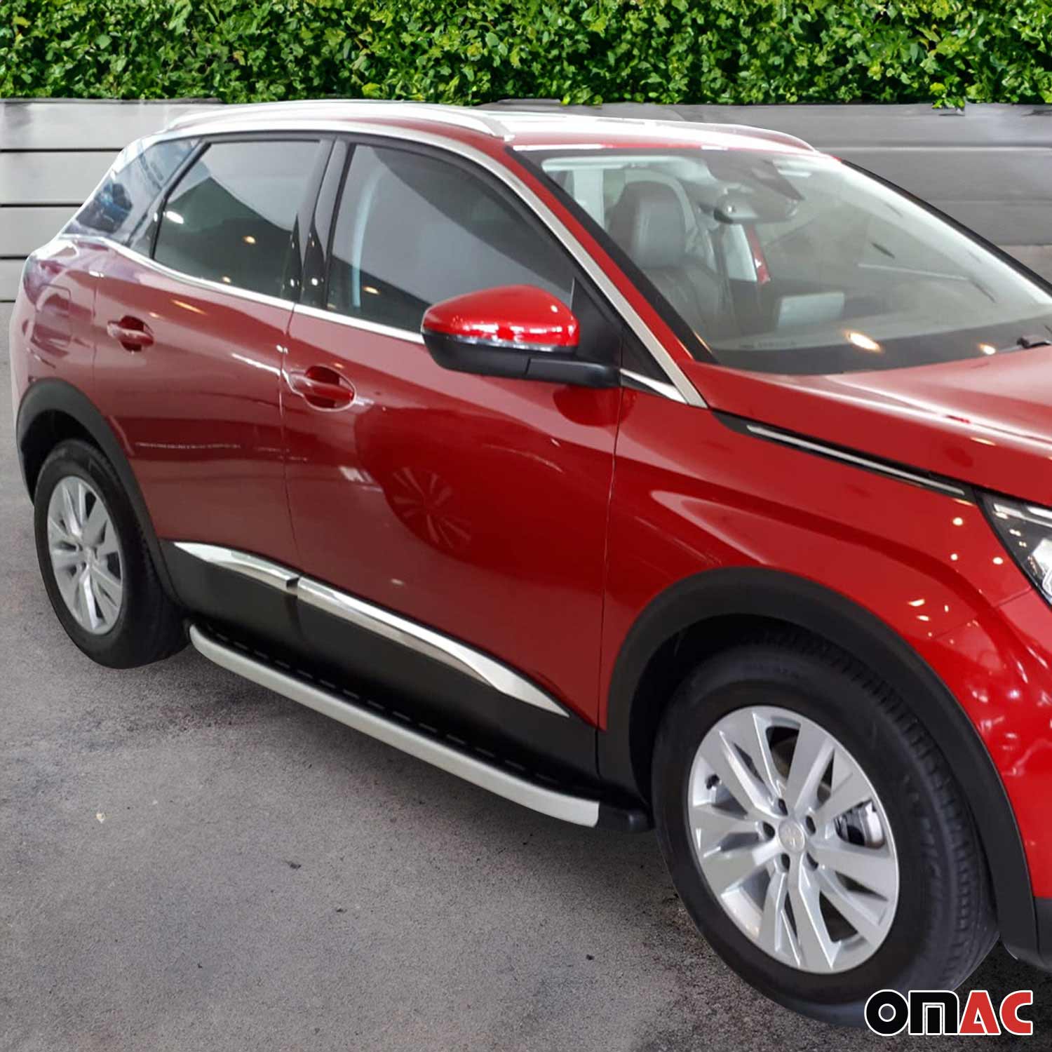 Seitentürleiste Türschutzleiste für Peugeot 3008 Active P84 2016-2024 Chrom 4x