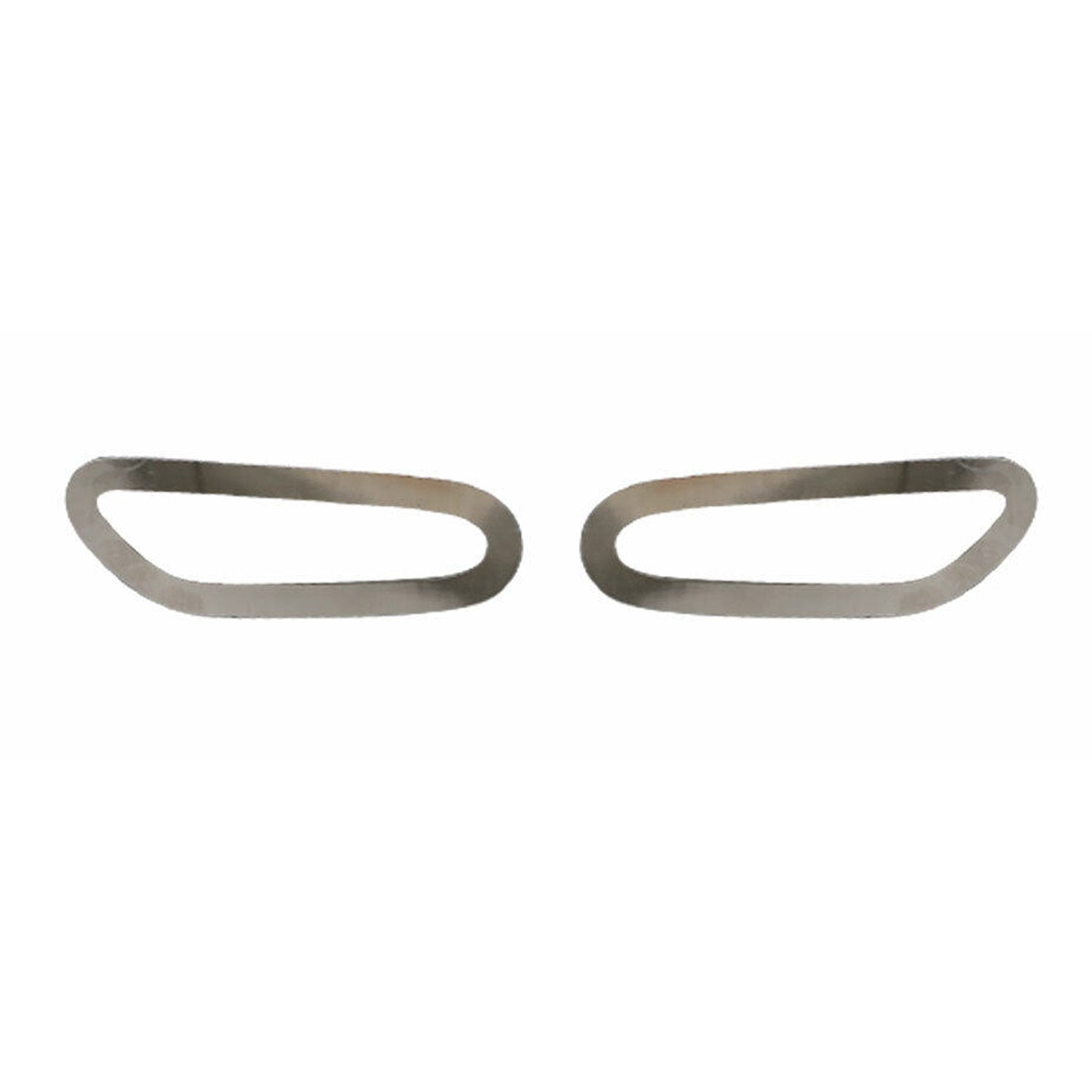 Blinkerrahmen Signalblende Seitenblinker für BMW 3er E91 2005-2013 Edelstahl 2x