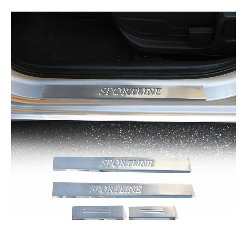 Einstiegsleisten Türschweller für BMW X3 E83 2003-2010 Edelstahl Sport 4tlg