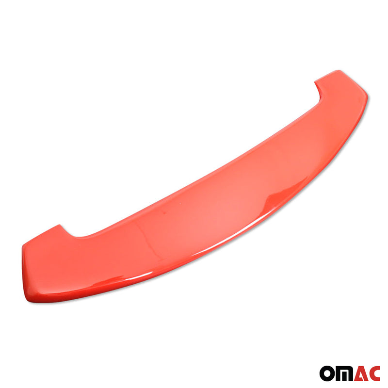 Rear spoiler roof spoiler for Fiat Punto Evo Grande Punto 2005-2012 painted red