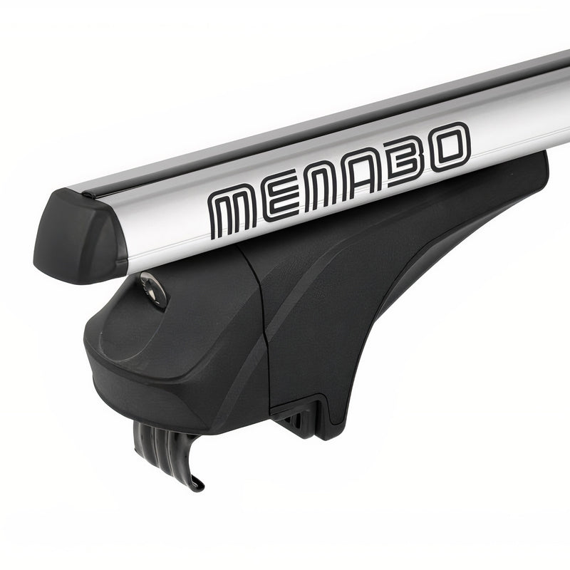 Menabo Dachträger für Land Rover Range Rover Velar L560 2017-2025 Alu Silber 2x