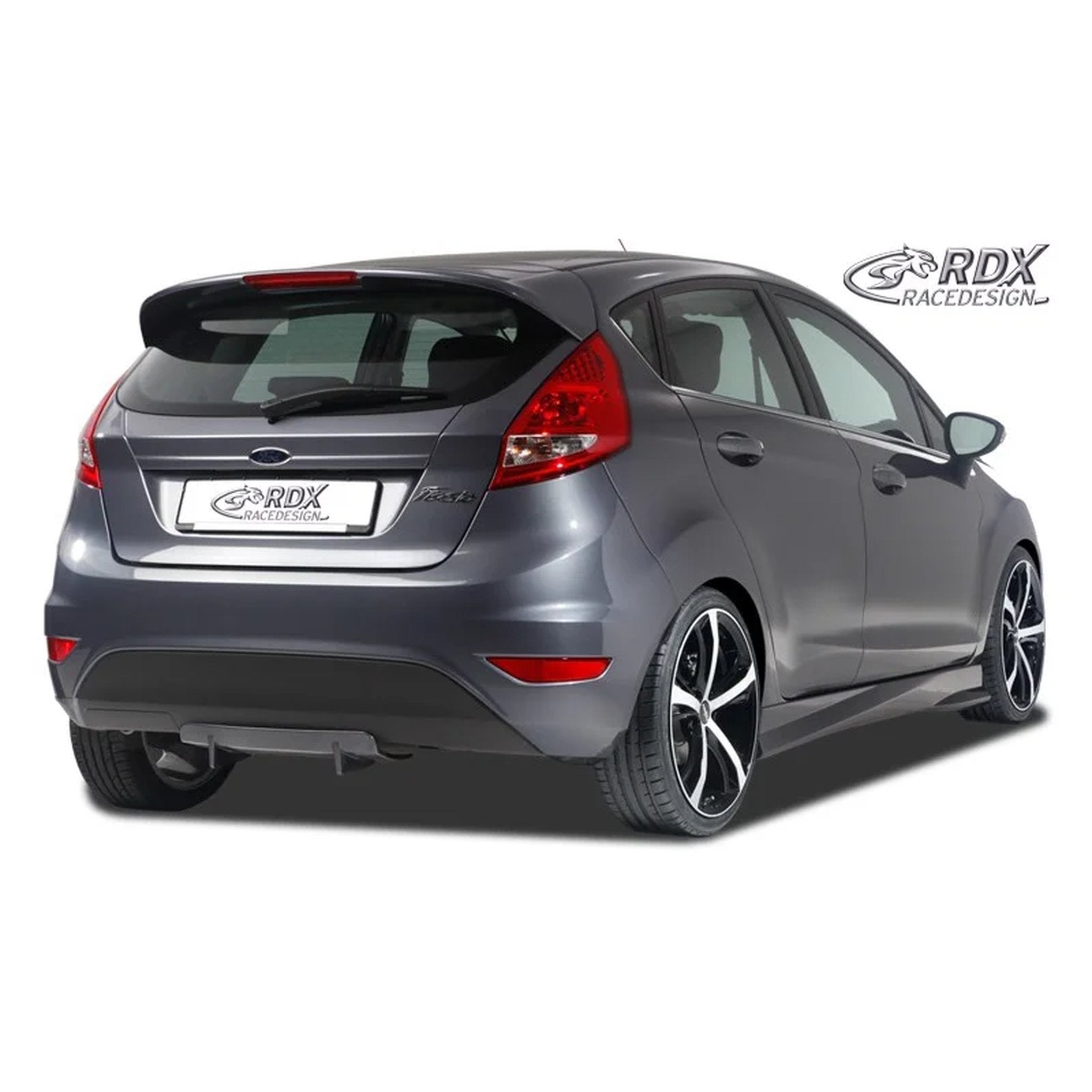 RDX Heckschürzenansatz Diffuser U-Diff für Ford Fiesta 2008-2017 Polyurethan TÜV