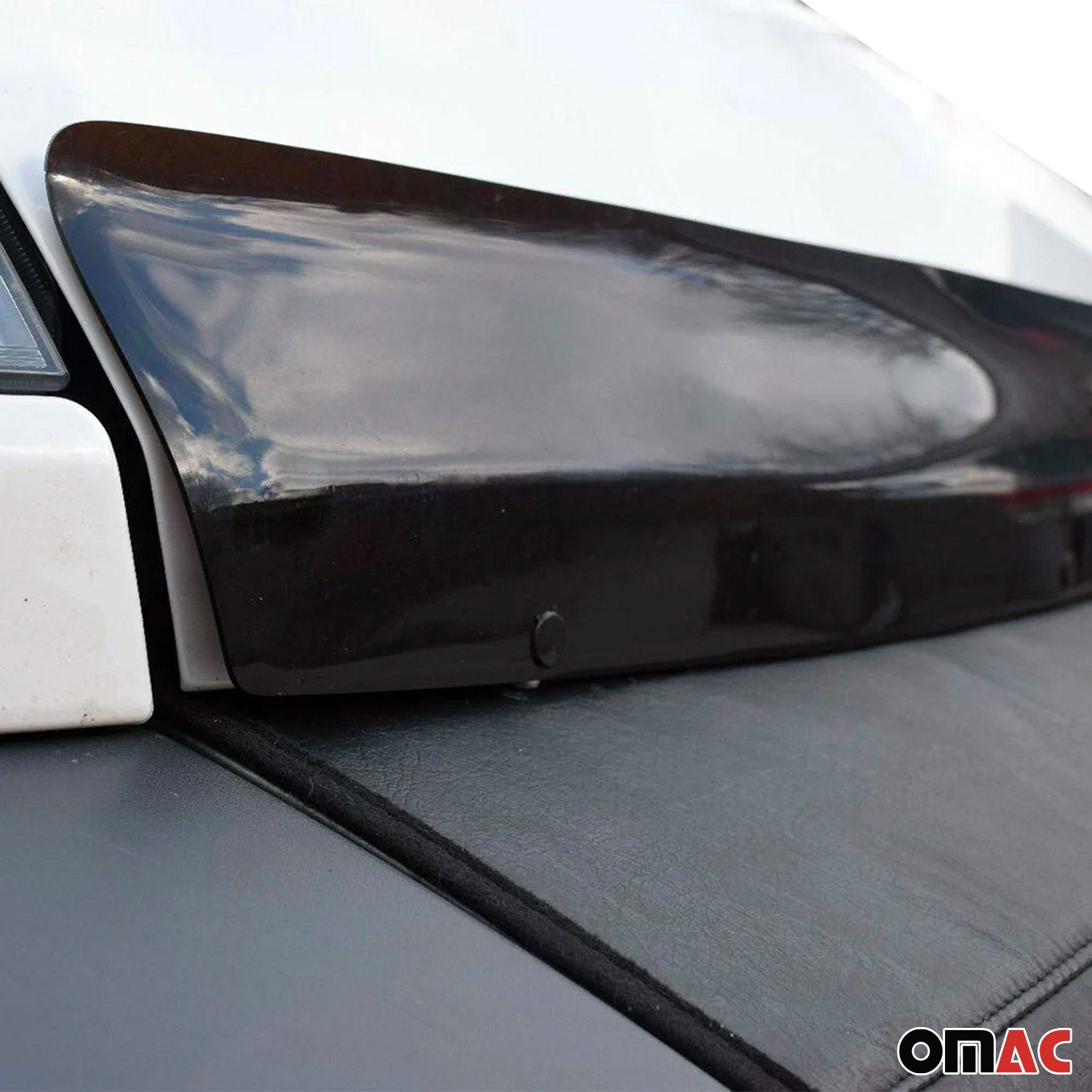 Motorhaube Deflektor Insekten Steinschlagschutz für Fiat Ducato 2006-2014 Dunkel