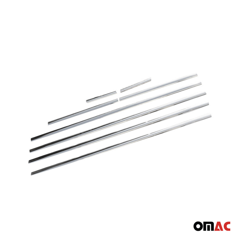 Window strips decorative strips for VW Touran 2003-2010 stainless steel chrome 8 pieces
