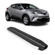 Seitenbretter Trittbretter für Toyota C-HR I / C-HR Hybrid I 2016-2023 Schwarz