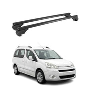 Dachträger Grundträger für Citroen Berlingo 2008-2018 TÜV Aluminium Silber 2tlg