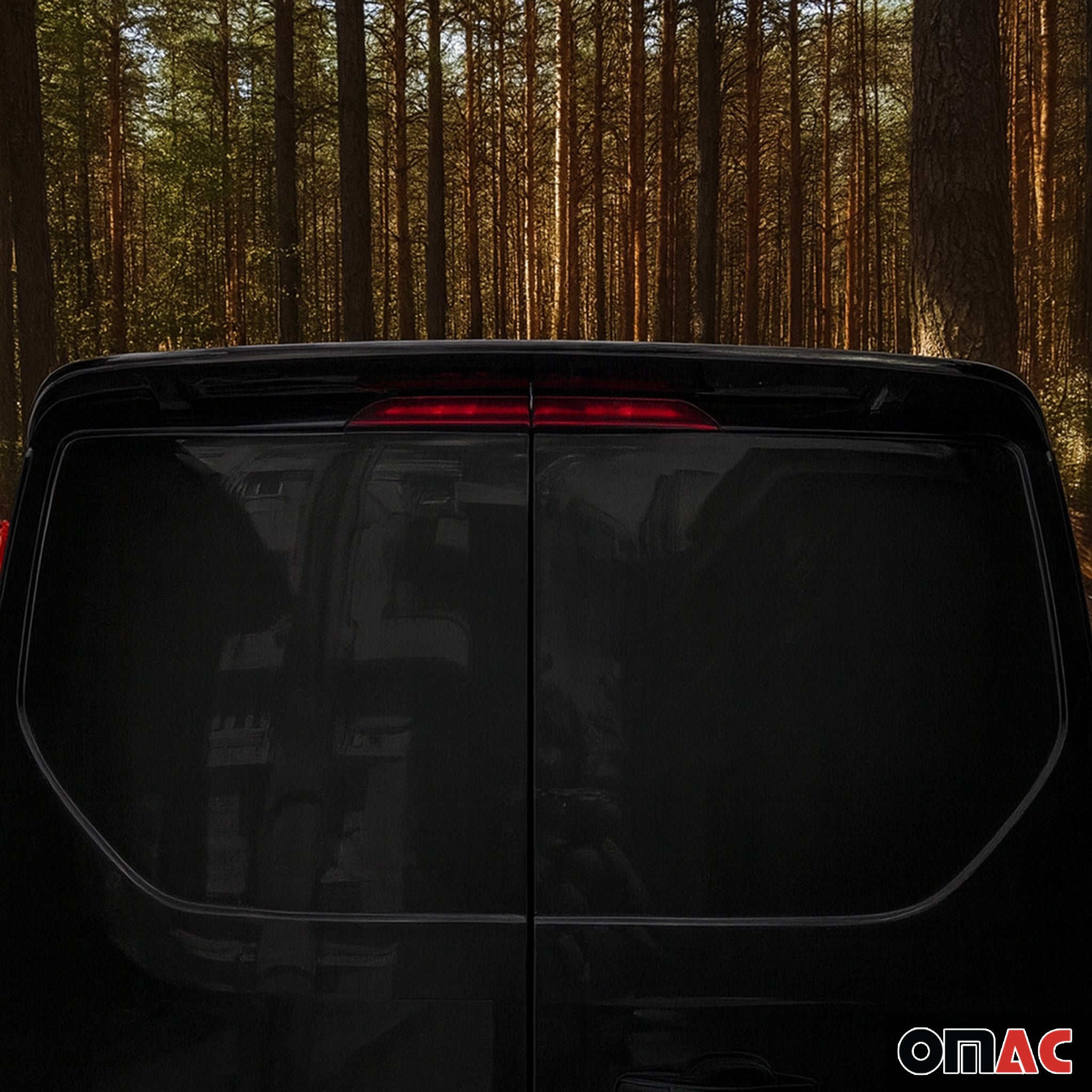 Heckspoiler Heckflügel Hecklippe für Ford Tourneo Custom 2013-2024 Farbe JAYC