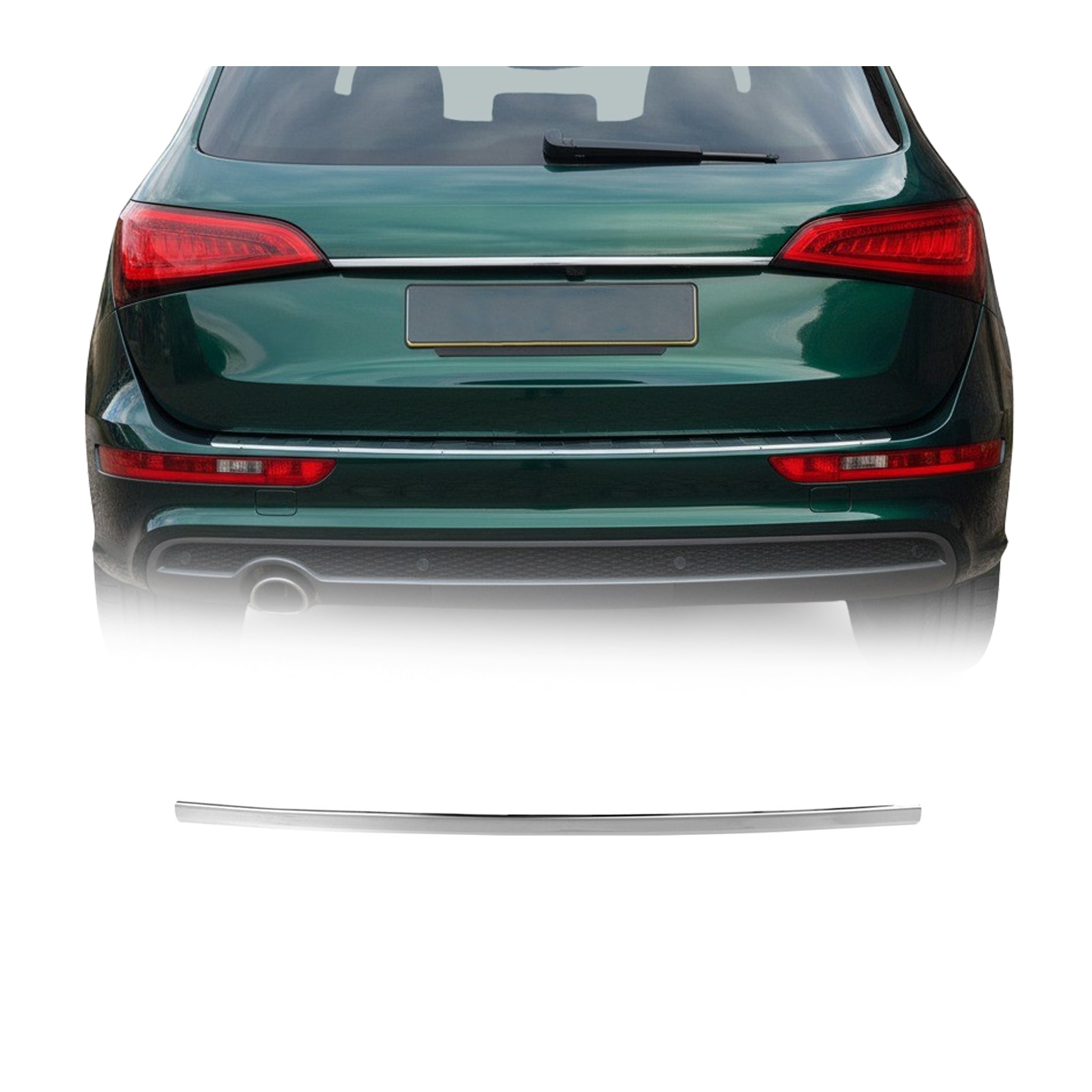 Heckklappe Kofferraumöffner Griff für Audi Q5 FY 2017-2024 Edelstahl Chrom