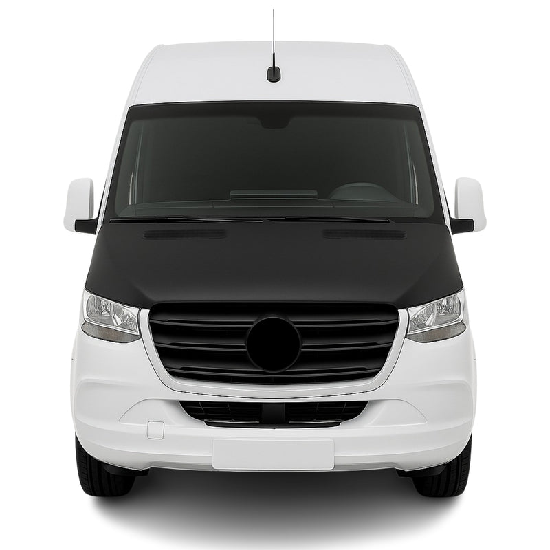 Steinschlagschutz Haubenbra für Mercedes Sprinter W907 2018-2025 Schwarz