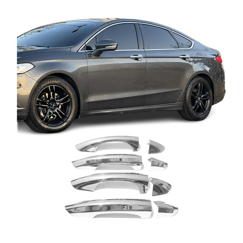 Türgriff Blende Türgriffkappen für Ford Mondeo mk5 2014-2022 Chrom ABS 8x