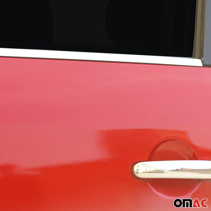 Fensterleisten Zierleisten für VW Caddy 2003-2015 Edelstahl Chrom 4tlg