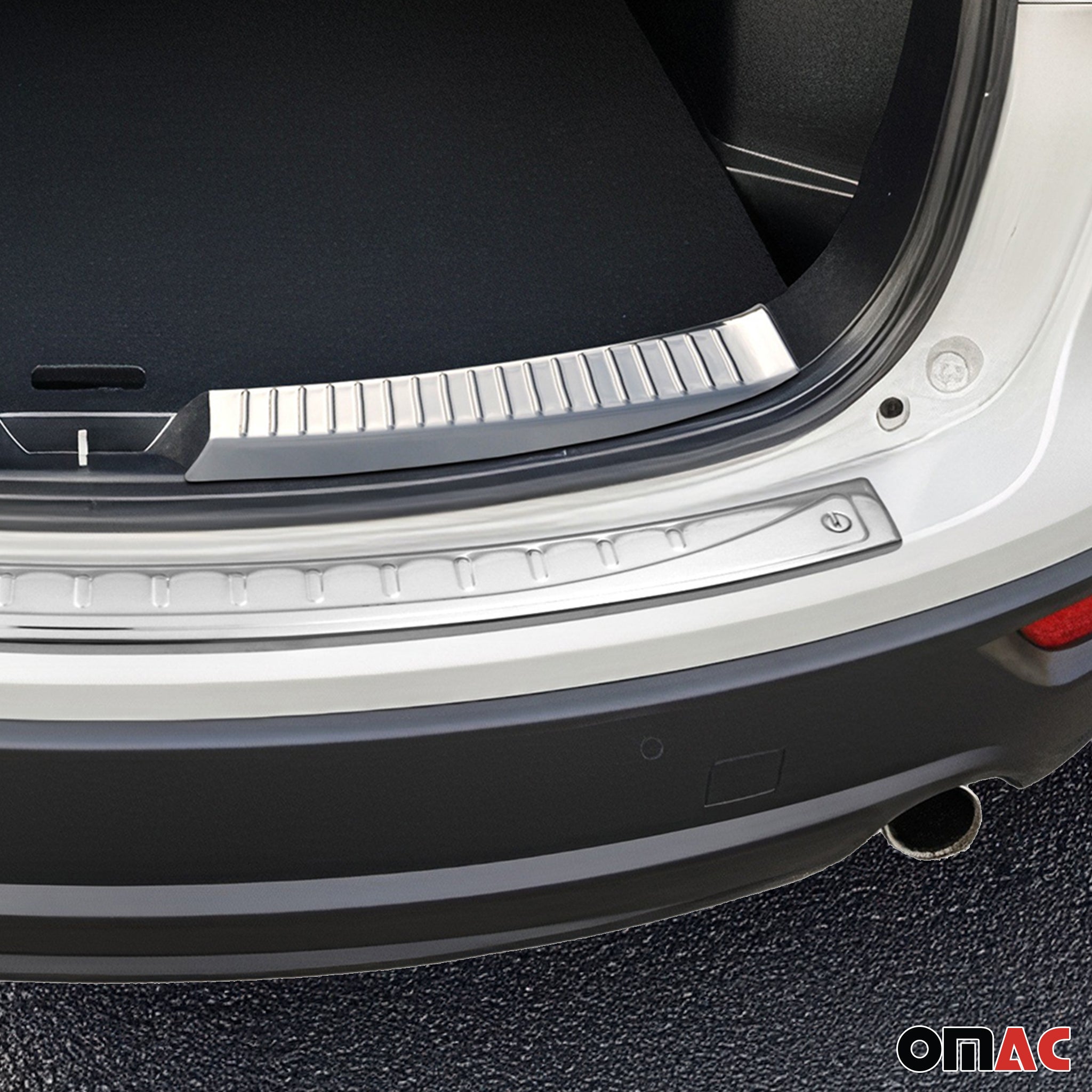 Ladekantenschutz & Stoßstange Satz für Mazda CX-5 2012-2017 Edelstahl Glänzend