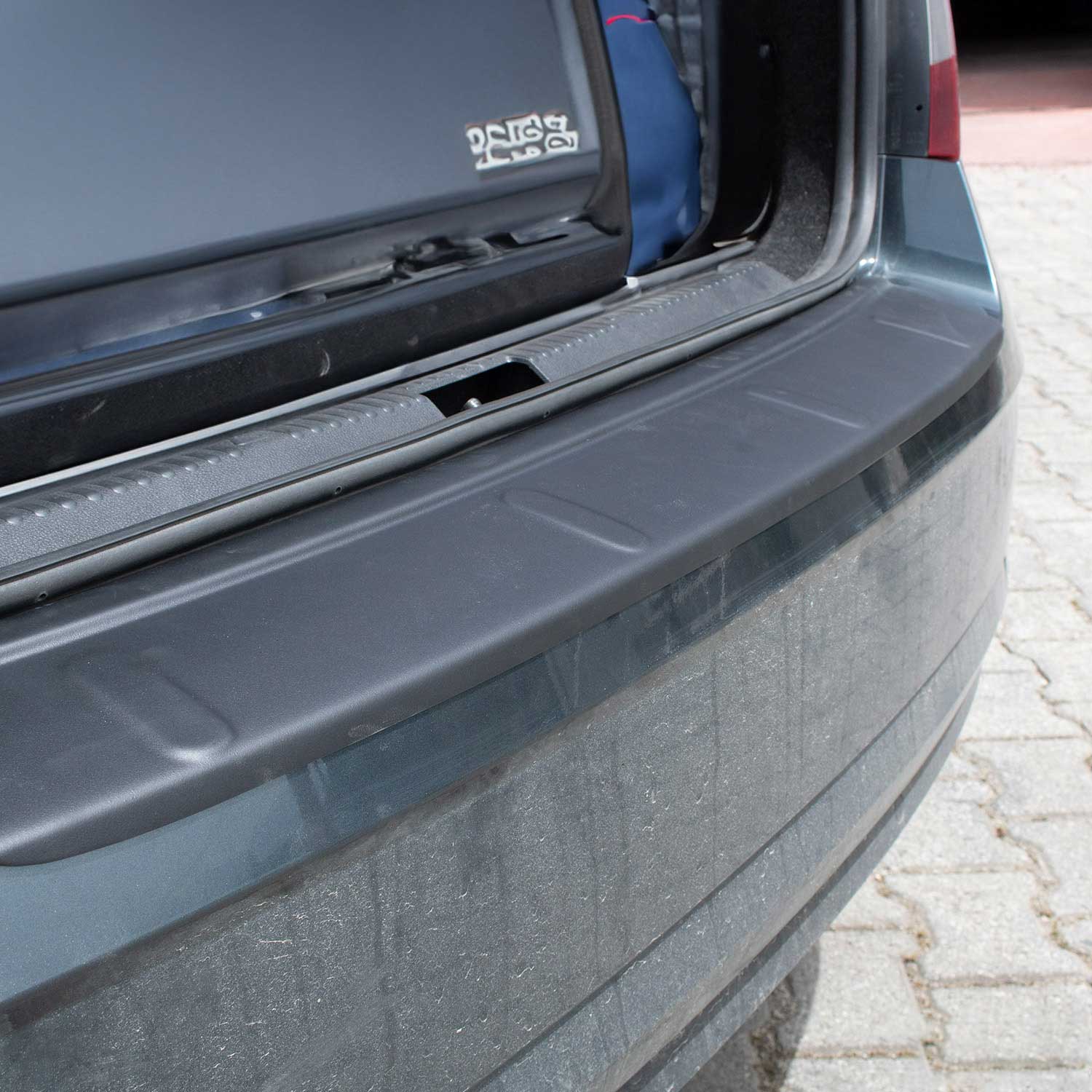Ladekantenschutz Stoßstange für Skoda Octavia Limo 2013-2019 Acryl matt schwarz