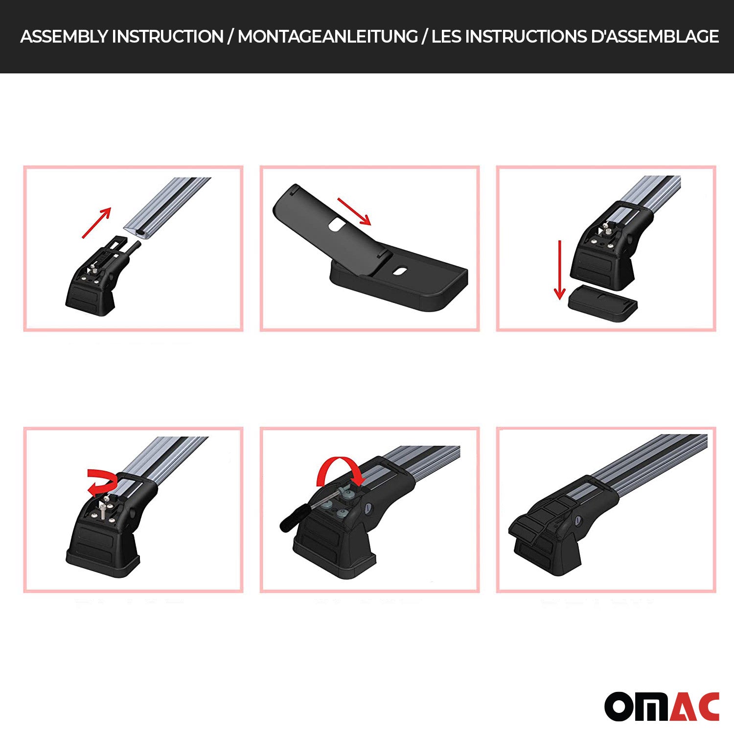 Dachträger Grundtäger für Kia Soul 2020-2025 75kg Aluminium Silber 2tlg