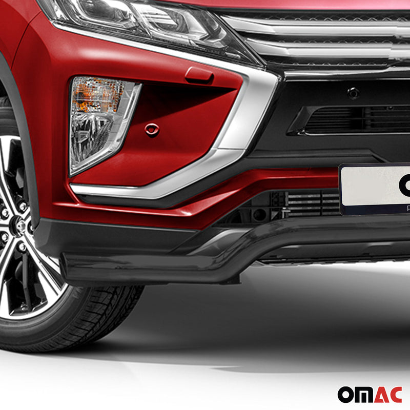 Frontbügel Frontschutzbügel für Mitsubishi Eclipse Cross 2017-22 mit ABE Schwarz