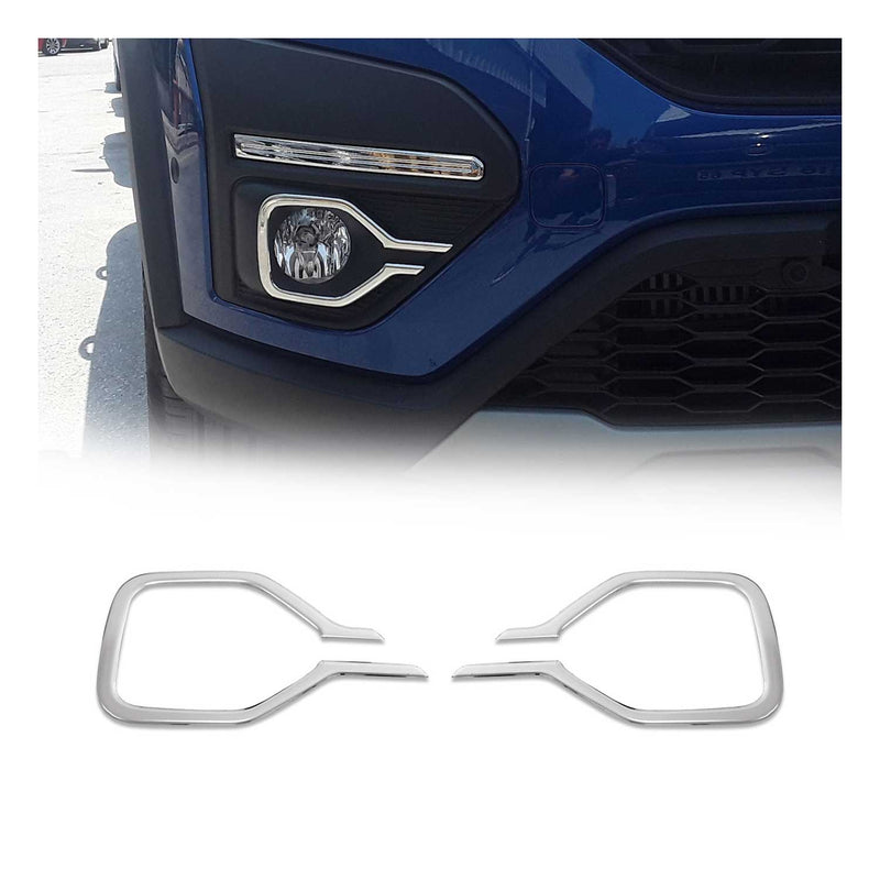 Nebelscheinwerfer Rahmen für Dacia Sandero Stepway 3 2021-2024 Edelstahl Chrom