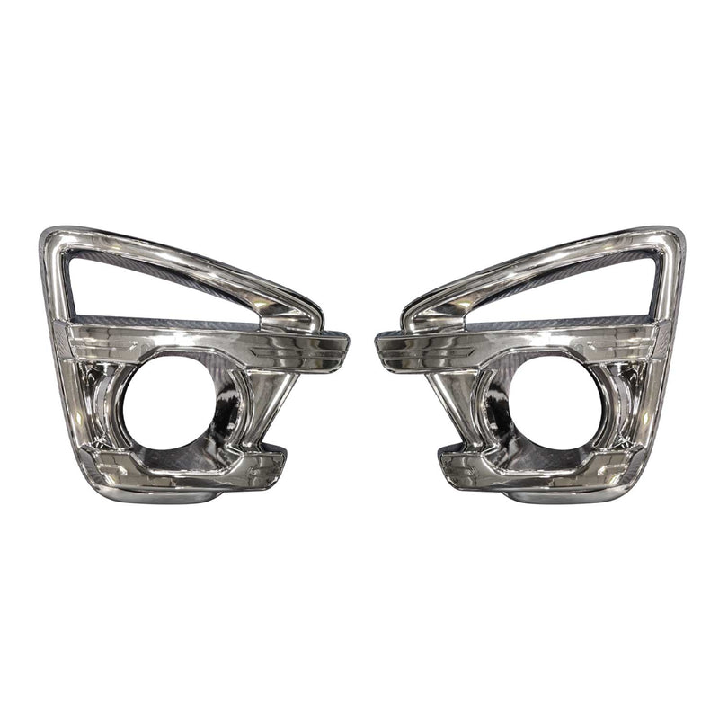 Nebelscheinwerfer Rahmen Umrandung für Mazda CX-5 2015-2017 ABS Chrom