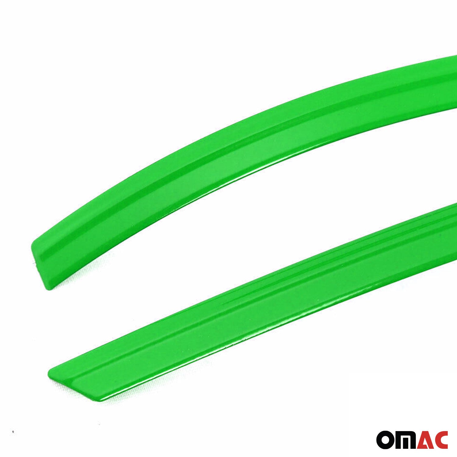 Spiegelkappen Leiste für VW Amarok 2010-2021 Edelstahl Grün 2tlg