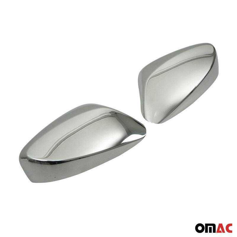 Spiegelkappen für Hyundai i30 Elantra Veloster 2010-2017 Edelstahl Silber 2tlg