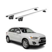 Dachträger für Mitsubishi ASX I 2010-2023 100kg Aluminium Silber 2x ABE