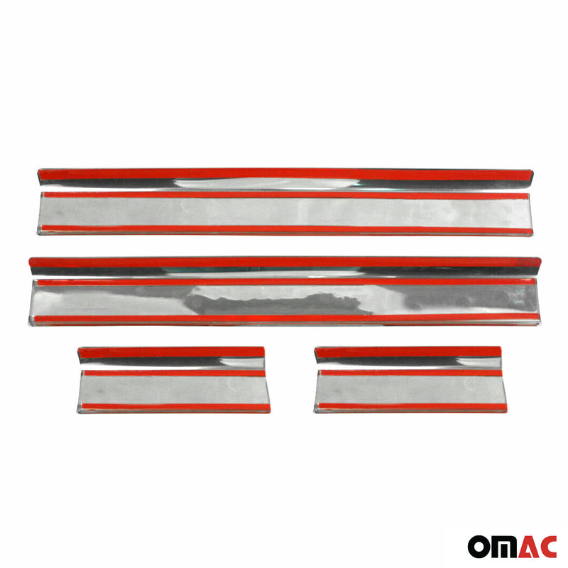 Einstiegsleisten Türschweller für VW Tiguan 2007-2016 Edelstahl Silber 4x