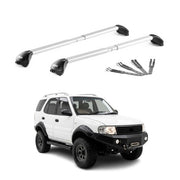 Dachträger Grundtäger für Tata Safari mk1 1998-2005 90kg Aluminium Schwarz ABE