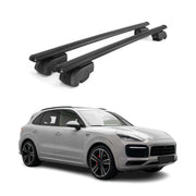 Dachträger Gepäckträger für Porsche Cayenne 2018-2023 ABE Aluminium Schwarz