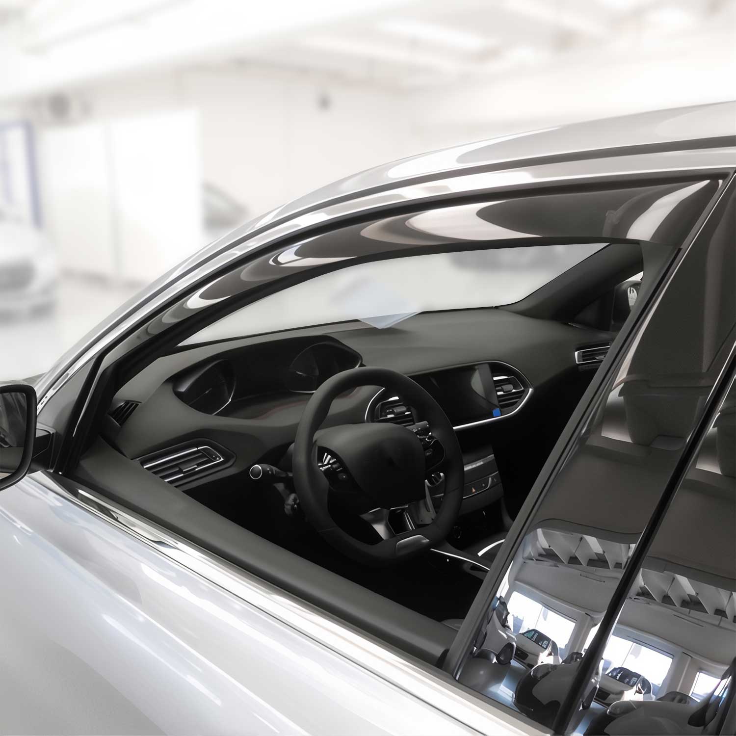 Windabweiser Regenabweiser für Peugeot 308 2013-2025 5tür Dunkel Acryl 2tlg