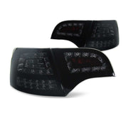 Rückleuchten für Audi A4 Avant B7 2004-2008 schwarz 4tlg