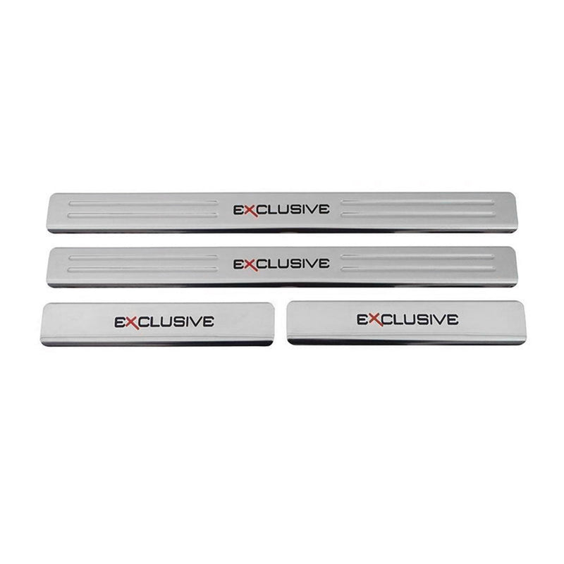 Einstiegsleisten Türschweller Exclusive für VW Golf Bora Up Edelstahl Silber 4x
