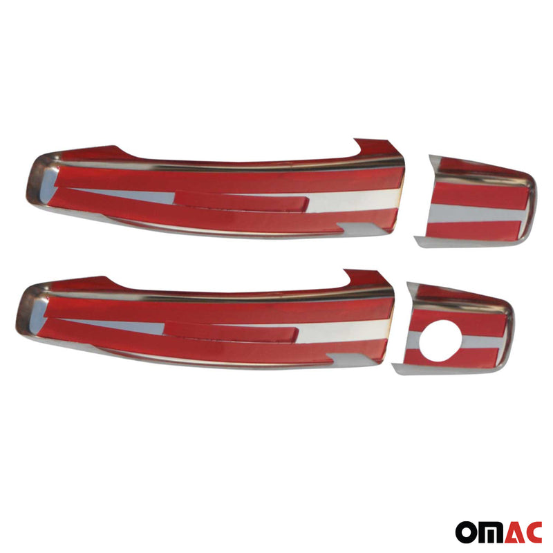 Türgriff Blende Türgriffkappen für Opel Tigra Twintop 2004-2009 2Tür Chrom 4x