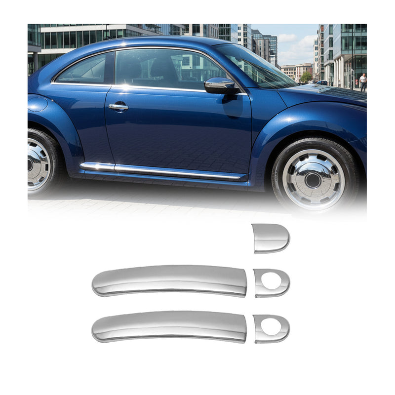 Türgriff Blende Türgriffkappen für Seat Ibiza 2008-2017 2-Tür Edelstahl 5tlg