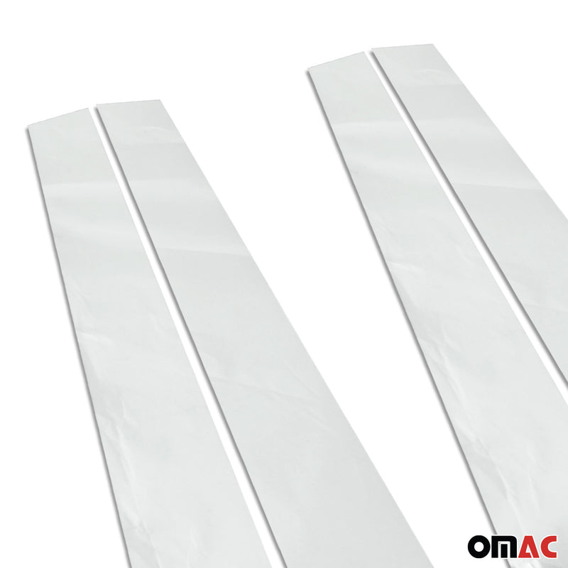 B-Säule C-Säule Türsäulen Verkleidung für Land Rover Freelander 2006-2014 Chrom