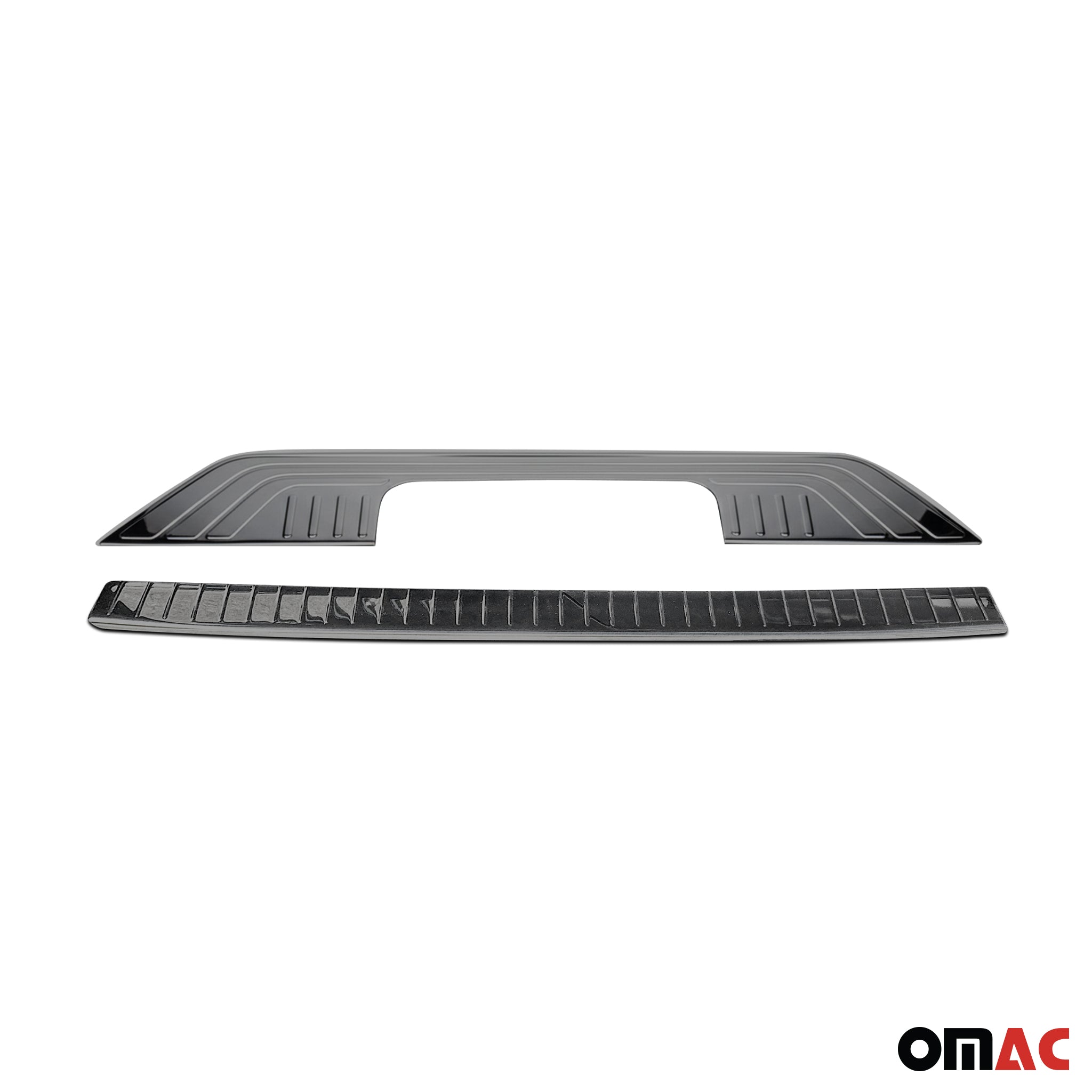 Chrom Satz Ladekantenschutz & Stoßstange für Mercedes Vito W447 2014-26 Dunkel