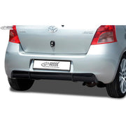 RDX Heckschürzenansatz Diffuser für Toyota Yaris P9 2005-2008 ABS Schwarz TÜV