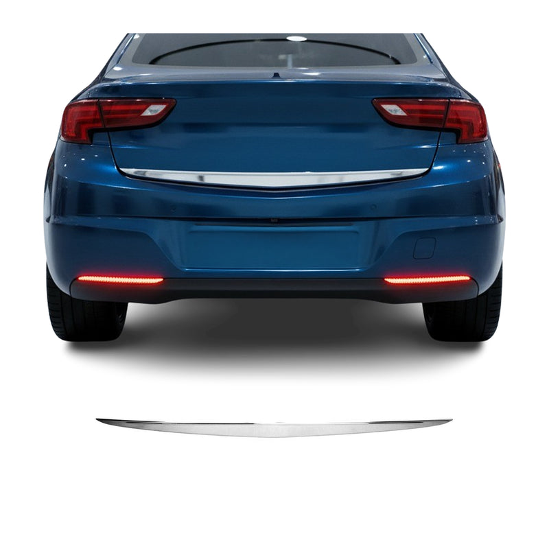 Kofferraumleiste Heckklappe Leiste für Opel Astra K 2015-2021 Edelstahl Chrom