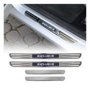 Einstiegsleisten Schweller Exclusive für VW Tiguan 2016-2024 Chrom Gebürstet 4x