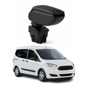 Armlehne Mittelarmlehne für Ford Transit Courier 2014-2024 PU-Leder ABS Schwarz