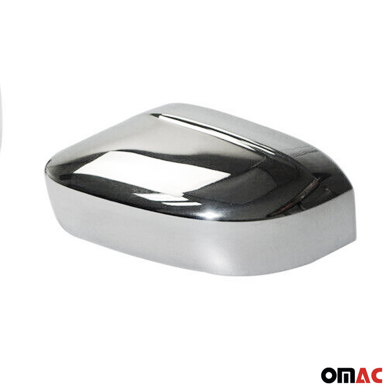 Spiegelkappen Spiegelabdeckung für VW Caddy 2015-2020 Chrom ABS Silber 2tlg