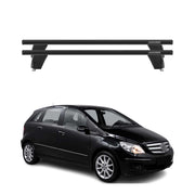 Menabo Dachträger für Mercedes B Klasse W245 2005-2011 75kg Alu Schwarz 2x