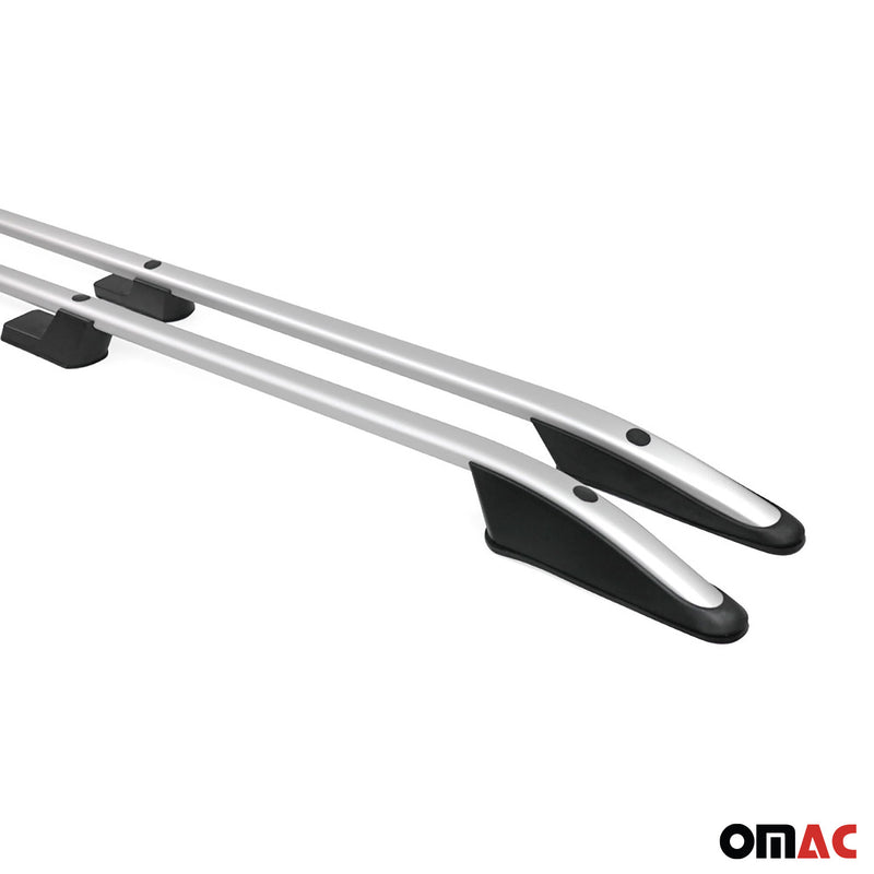 Alu Dachreling Querträger für Ford Transit 2014-2025 L2 Mittel Radstand Grau