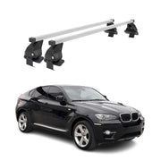 Menabo Dachträger Grundtäger für BMW X6 E71 E72 2007-2014 50kg Stahl Silber 2x