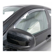 Windabweiser Regenabweiser für BMW X6 E71 E72 2007-2014 Dunkel Acryl 2tlg
