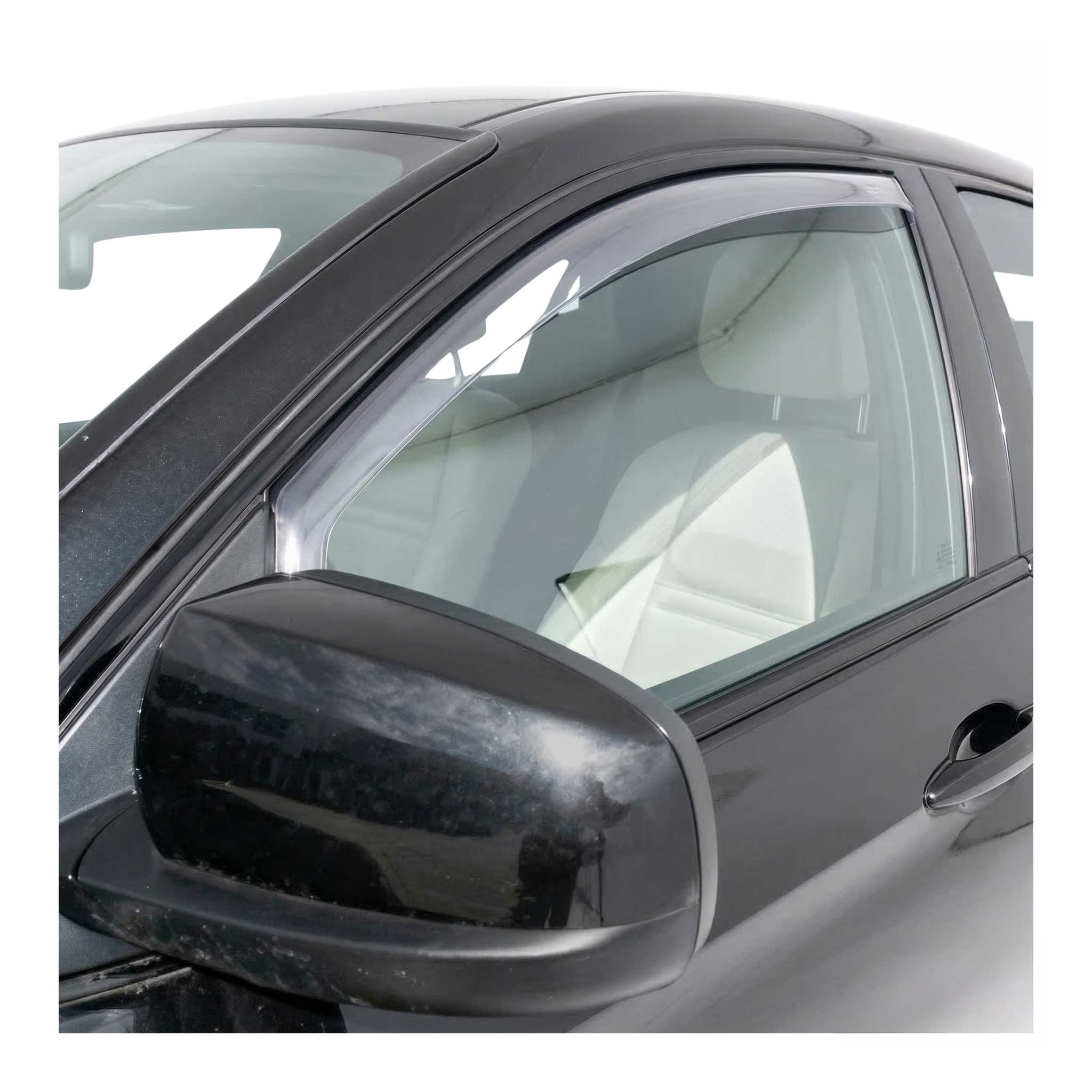 Windabweiser Regenabweiser für BMW X6 E71 E72 2007-2014 Dunkel Acryl 2tlg